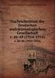 Nachrichtsblatt der Deutschen malokozoologischen Gesellschaft. v. 46-48 (1914-1916), Deutsche Malakozoologische Gesellschaft 