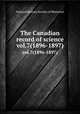 The Canadian record of science. vol.7(1896-1897), Natural History Society of Montreal 