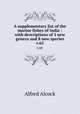 A supplementary list of the marine fishes of India : with descriptions of 2 new genera and 8 new species. v.65, A. Alcock 