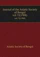 Journal of the Asiatic Society of Bengal. vol.72(1908), Asiatic Society of Bengal 