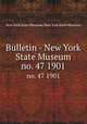 Bulletin - New York State Museum. no. 47 1901, New York State Museum,New York State Museum 