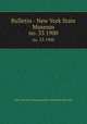 Bulletin - New York State Museum. no. 33 1900, New York State Museum,New York State Museum 