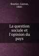 La question sociale et l