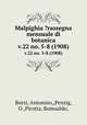 Malpighia ?rassegna mensuale di botanica.. v.22 no. 5-8 (1908), Borzi, Antonino,,Penzig, O.,Pirotta, Romualdo, 