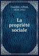 La propriete sociale, Alfred Fouille?e 