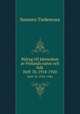 Bidrag till knnedom av Finlands natur och folk. Heft 78, 1918-1920, Suomen Tiedeseura 