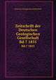 Zeitschrift der Deutschen Geologischen Gesellschaft. Bd.7 1855, Deutsche Geologische Gesellschaft 