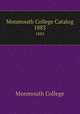 Monmouth College Catalog. 1883, Monmouth College 