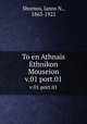 To en Athnais Ethnikon Mouseion. v.01 port.01, Sbornos, Ianns N., 1863-1922 
