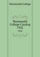 Monmouth College Catalog. 1922, Monmouth College 