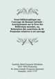 Essai bibliotraphique sur l