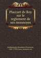 Placcart dv Roy sur le reglement de ses monnoyes, Netherlands (Southern Provinces, 1581-1793) Laws, statutes, etc 