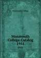 Monmouth College Catalog. 1951, Monmouth College 