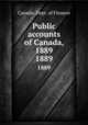 Public accounts of Canada, 1889. 1889, Canada. Dept. of Finance 