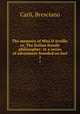 The memoirs of Miss D`Arville; or, The Italian female philosopher: in a series of adventures founded on fact. 2, Carli, Bresciano 