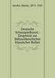 Deutsche Schauspielkunst : Zeugnisse zur Bhnenbeschichte klassischer Rollen, Jacobs, Monty, 1875-1945 