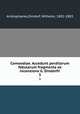 Comoediae. Accedunt perditarum fabularum fragmenta ex recensione G. Dindorfii. 3, Aristophanes,Dindorf, Wilhelm, 1802-1883 