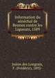 Information du senechal de Rennes contre les Ligueurs, 1589, Jouon des Longrais 