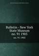 Bulletin - New York State Museum. no. 91 1905, New York State Museum,New York State Museum 