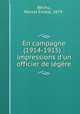 En campagne (1914-1915) : impressions d