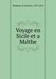 Voyage en Sicile et a Malthe, Brydone, P. (Patrick), 1743-1818 