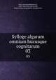 Sylloge algarum omnium hucusque cognitarum. 03, Toni, Giovanni Battista de, 1864-1924,Toni, Hector de, Repertorium geographico-polyglottum 