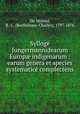 Sylloge Jungermannidearum Europ? indigenarum : earum genera et species systematice complectens, B. C. Du Mortier 