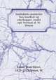 Instinktets mysterier hos insekter og ederkopper. Andet opl. Oversat af. W. Dreyer, Fabre, Jean-Henri, 1823-1915,Dreyer, W. 