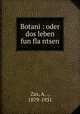 Botani : oder dos leben fun fla ntsen, Zas, A. ., 1879-1931 