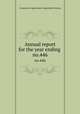 Annual report for the year ending . no.446, Connecticut Agricultural Experiment Station 