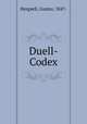Duell-Codex, Hergsell, Gustav, 1847- 
