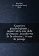 Causeries psychologiques : l