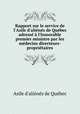 Rapport sur le service de l