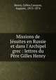 Missions de Jesuites en Russie et dans l