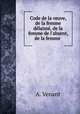 Code de la veuve, de la femme delaisse, de la femme de l
