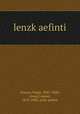 lenzk aefinti, Grsson, Magn, 1825-1860, comp,J nason, 1819-1888. joint author 