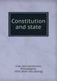 Constitution and state, Irish race convention, Philadelphia, 1919. [from old catalog] 