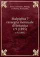 Malpighia ?rassegna mensuale di botanica.. v.9 (1895), Borzi, Antonino,,Penzig, O.,Pirotta, Romualdo, 