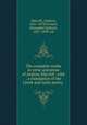 The complete works in verse and prose of Andrew Marvell . with . a translation of the Greek and Latin poetry, Marvell, Andrew, 1621-1678,Grosart, Alexander Balloch, 1827-1899, ed 