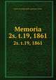 Memoria. 2s. t.19, 1861, Reale accademia delle scienze di Torino 