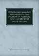 Mitteilungen aus dem Naturhistorischen Museum in Hamburg. Jahr.5-6 1887-1888, Naturhistorisches Museum in Hamburg 
