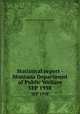 Statistical report - Montana Department of Public Welfare. SEP 1958, Montana. State Dept. of Public Welfare 