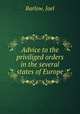 Advice to the priviliged orders in the several states of Europe, Barlow, Joel 