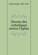 Devoirs des catholiques envers l