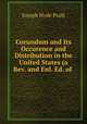 Corundum and Its Occurence and Distribution in the United States (a Rev. and Enl. Ed. of ., Joseph Hyde Pratt 