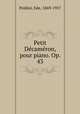 Petit Dcamron, pour piano. Op. 43, Poldini, Ede, 1869-1957 