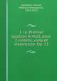 1 i.e. Premier quatuor, A-moll, pour 2 violons, viola et violoncelle. Op. 13, Ippolitov-Ivanov, Mikhail Mikhalovich, 1859-1935 