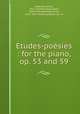 Etudes-poesies : for the piano, op. 53 and 59, Ernst Haberbier 