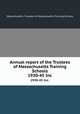 Annual report of the Trustees of Massachusetts Training Schools. 1930-45 Inc., Massachusetts. Trustees of Massachusetts Training Schools 