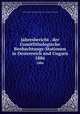 Jahresbericht . der Comitfithologische Beobachtungs-Stationen in Oesterreich und Ungarn. 1886, Comitithologische Beobachtungs-Stationen in Oesterreich und Ungarn 